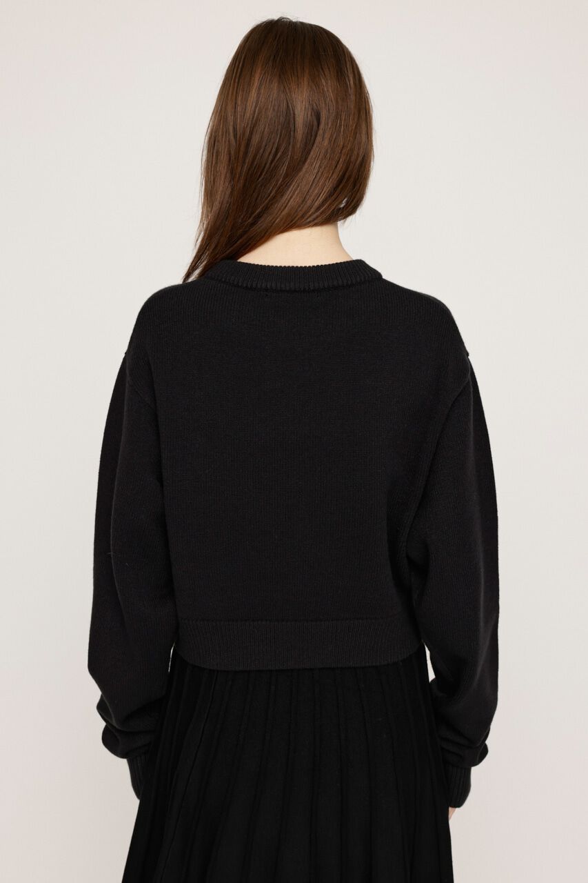 SLY「MOTIF LOGO KNIT トップス」|ニット・セーター|