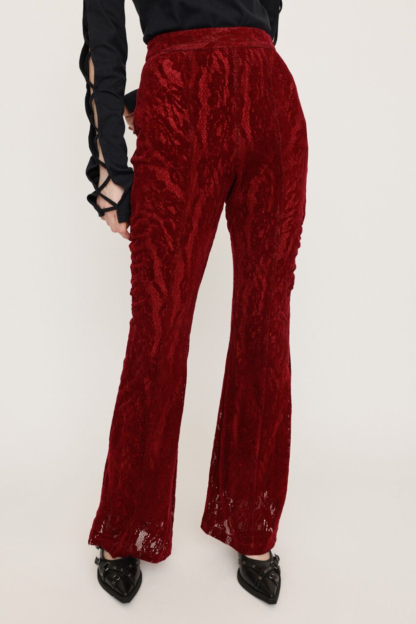 SLY「FROCKY LACE FLARE パンツ」|その他|D/RED3