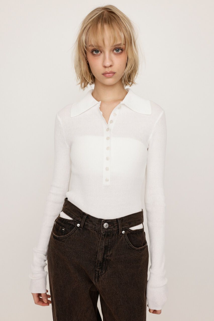 SLY「COLLARED BODYSUIT」|ニット・セーター|