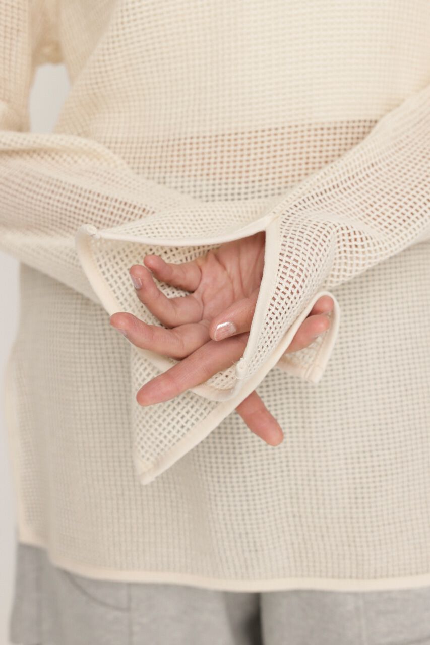 SLY「COTTON MESH 2WAY トップス」|シャツ・ブラウス|