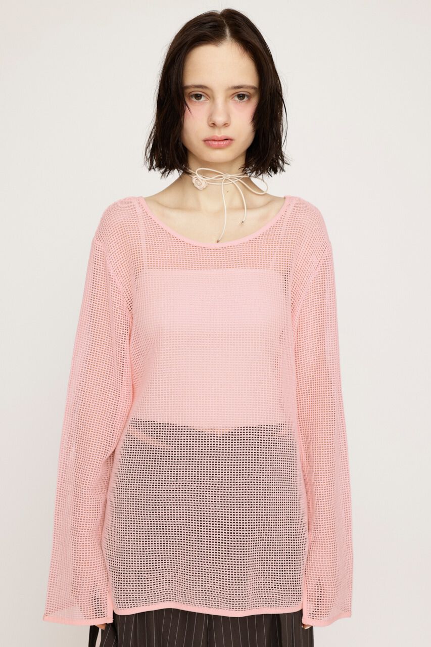 SLY「COTTON MESH 2WAY トップス」|シャツ・ブラウス|