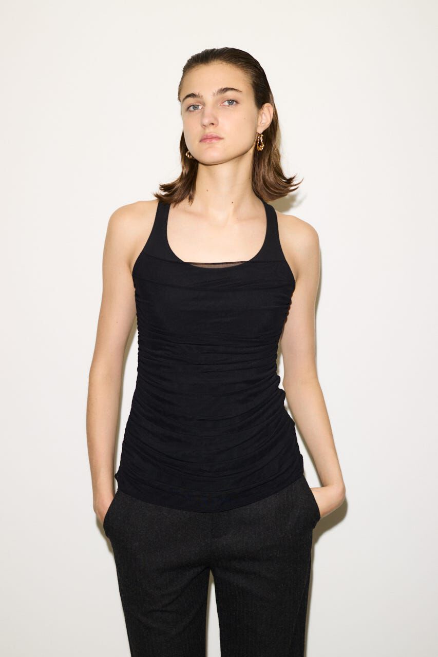 SLY「DRAPE DESIGN タンクトップ」|タンクトップ|