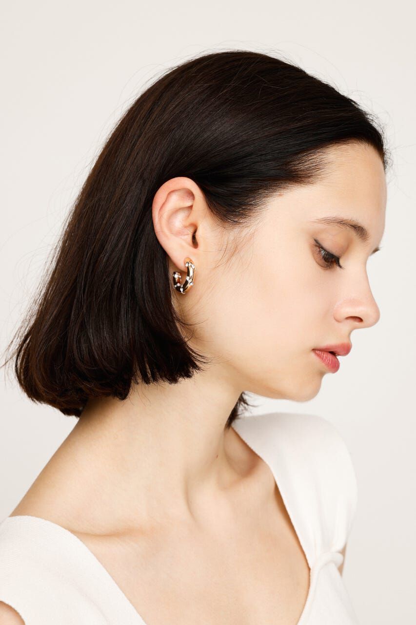SLY「BIJOU HOOP ピアス」|ピアス|