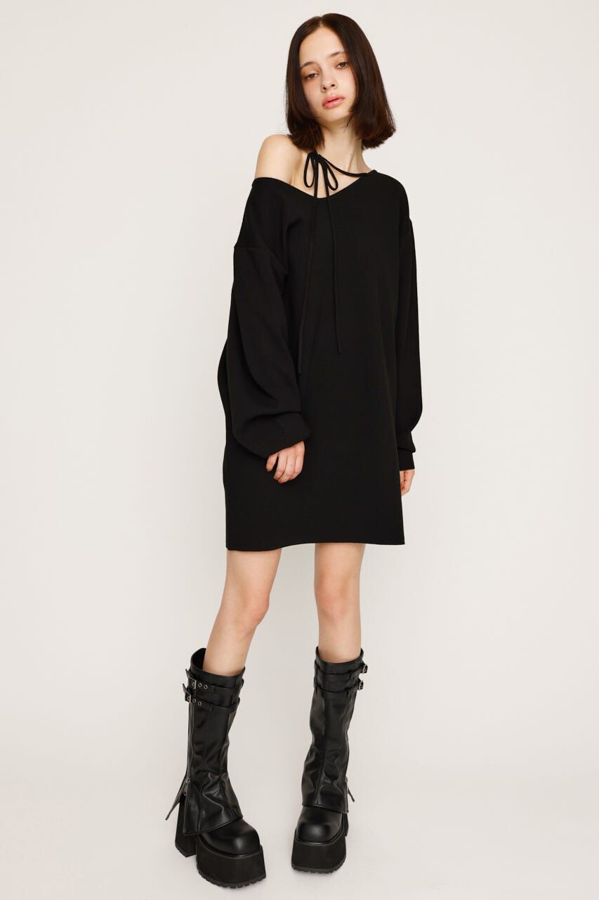 SLY「ASYMMETRY NECK LOOSE ワンピース」|ワンピース|
