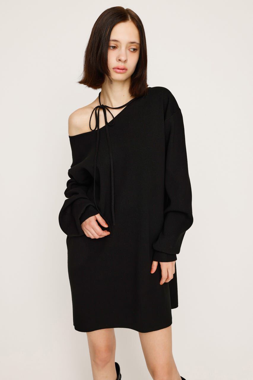 SLY「ASYMMETRY NECK LOOSE ワンピース」|ワンピース|