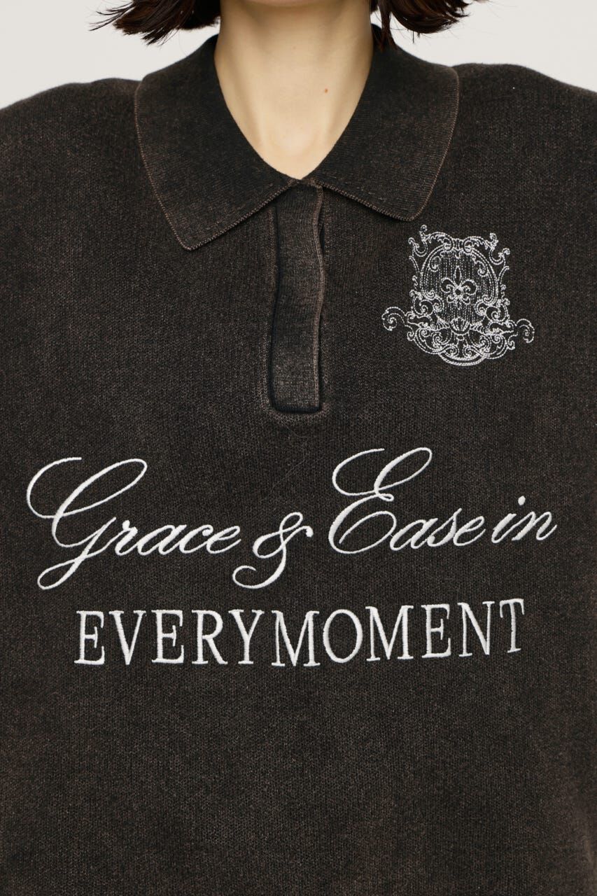 SLY「OVER SIZE JQ トップス」|ニット・セーター|