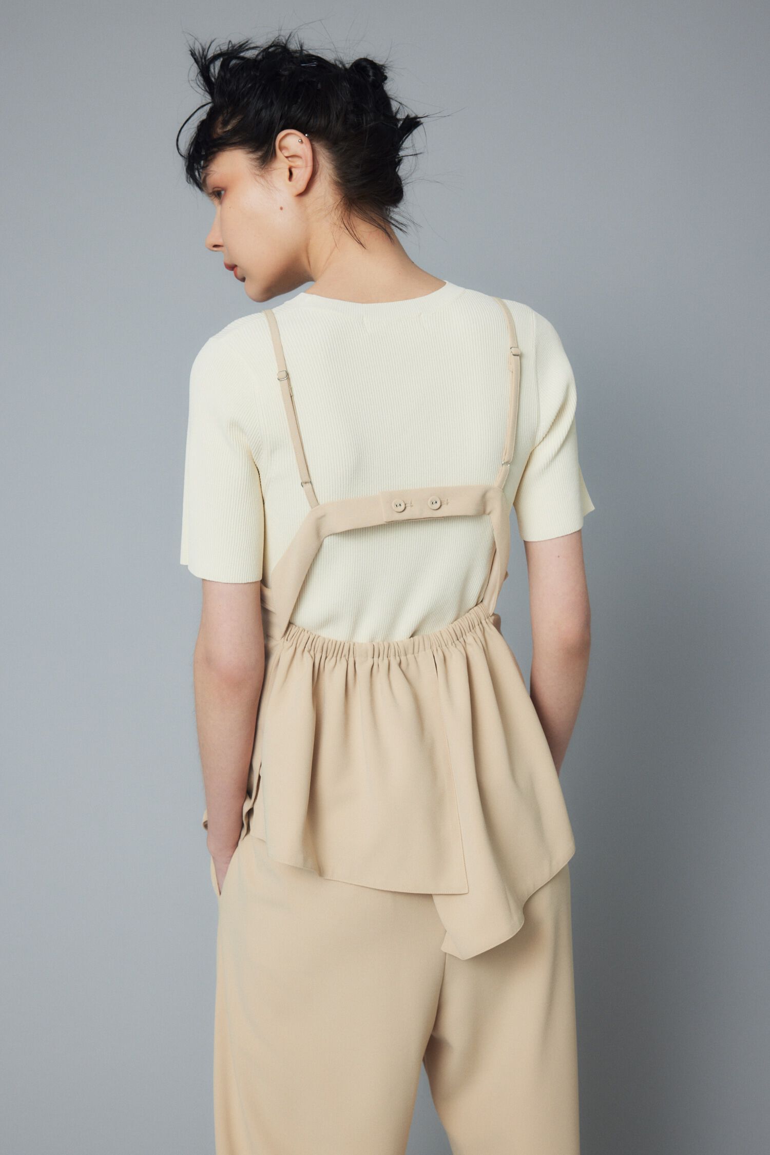 HeRIN.CYE「Back open camisole」|キャミソール|
