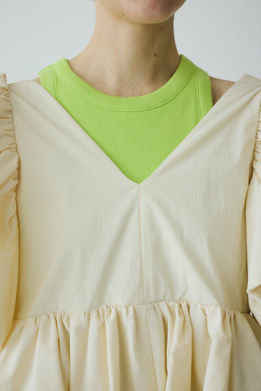 HeRIN.CYE「［予約］2way balloon hem tops」|シャツ・ブラウス|