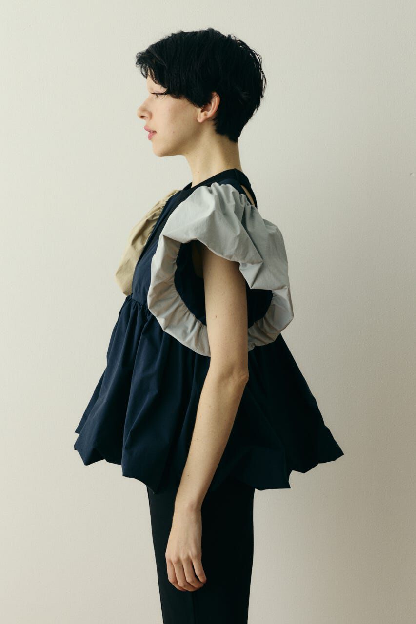 HeRIN.CYE「［予約］2way balloon hem tops」|シャツ・ブラウス|