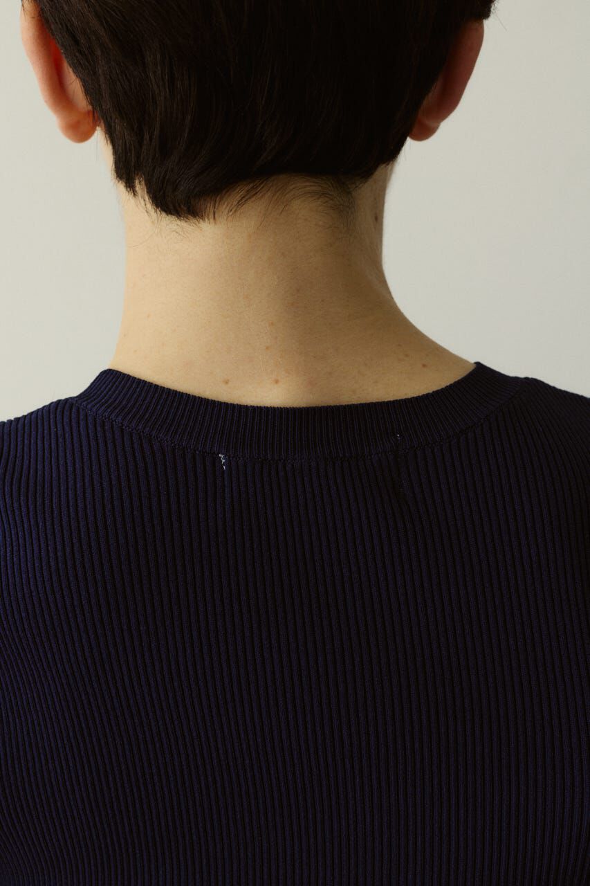 HeRIN.CYE「［予約］Wave flare knit tops」|Tシャツ・カットソー|