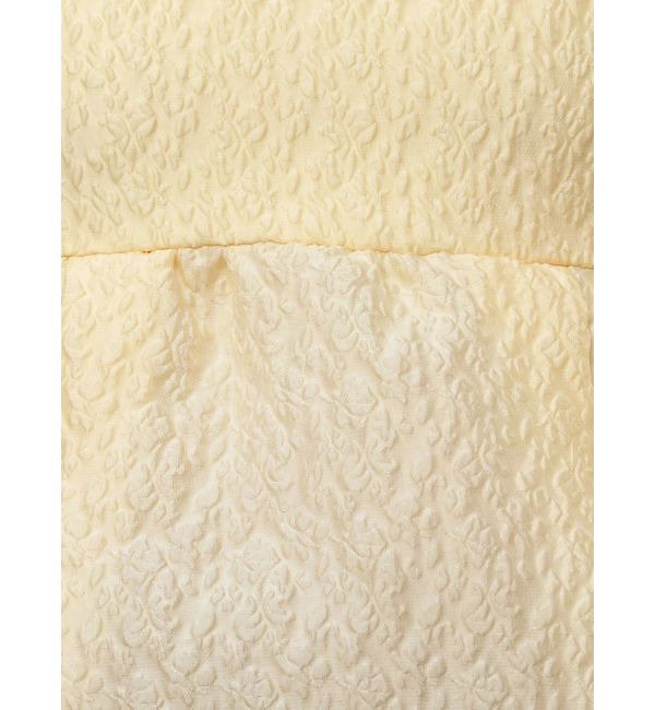 CALNAMUR「2WAY VOLUME SLEEVE JAQUARD BL/2WAYボリュームスリーブジャガードブラウス」|シャツ・ブラウス|