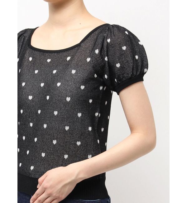 CALNAMUR「ハートジャガードコンパクトニット」|ニット・セーター|