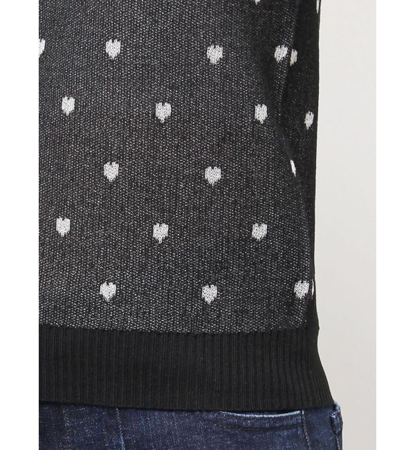 CALNAMUR「ハートジャガードコンパクトニット」|ニット・セーター|