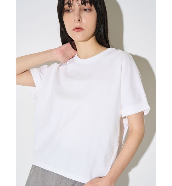 ELENDEEK「ROLL UP T CS」|Tシャツ・カットソー|オフホワイト