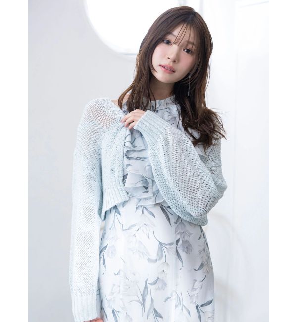 MERCURYDUO「花柄アメスリラッフルワンピース」|ワンピース|