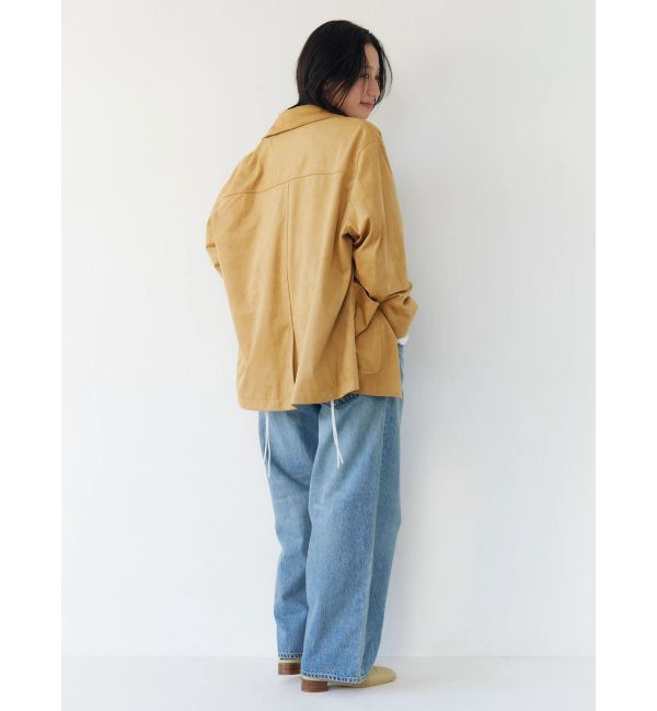 Ungrid「フェイクスウェードジャケット」|ブルゾン・スタジャン|