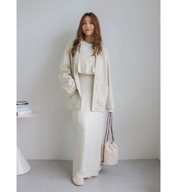 Ungrid「フェイクスウェードジャケット」|ブルゾン・スタジャン|