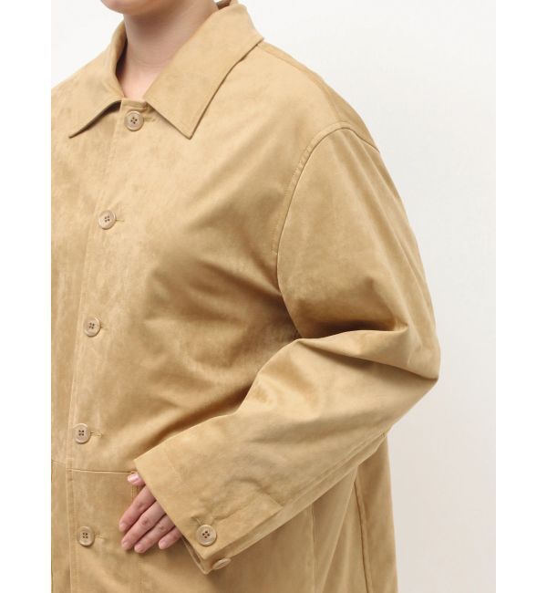 Ungrid「フェイクスウェードジャケット」|ブルゾン・スタジャン|