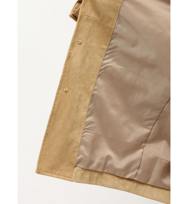 Ungrid「フェイクスウェードジャケット」|ブルゾン・スタジャン|