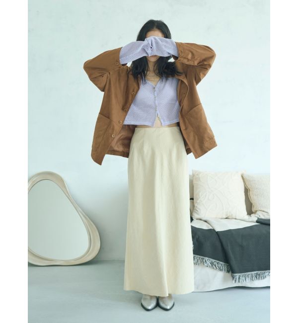 Ungrid「フェイクスウェードジャケット」|ブルゾン・スタジャン|