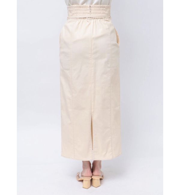 LAGUNAMOON「ステッチベルトタイトスカート」|タイト|