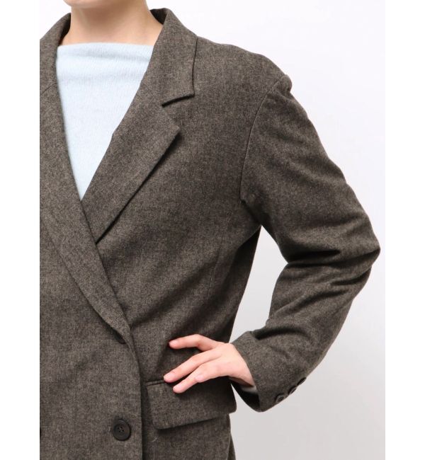 LAGUNAMOON「ウールロングテーラードジャケット」|テーラードジャケット|