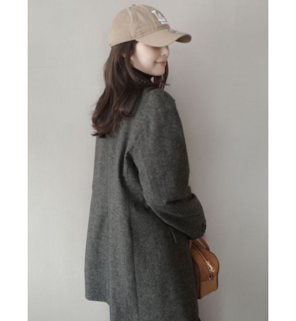 LAGUNAMOON「ウールロングテーラードジャケット」|テーラードジャケット|