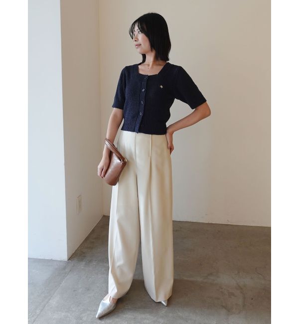 LAGUNAMOON「バイカラーベルトパンツ」|その他|