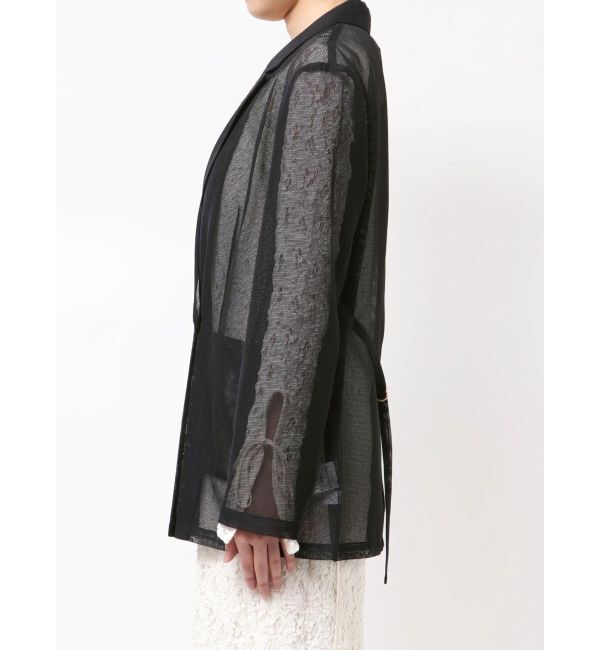 LAGUNAMOON「メッシュダブルテーラードジャケット」|テーラードジャケット|