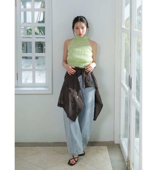 LAGUNAMOON「メッシュダブルテーラードジャケット」|テーラードジャケット|