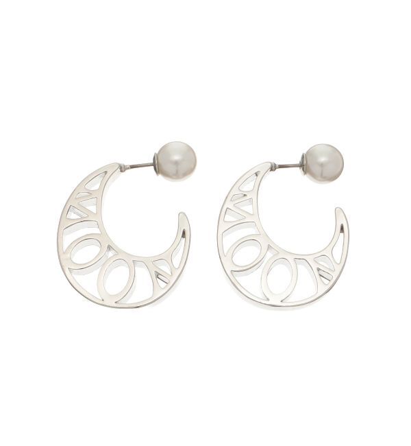LAGUNAMOON「ムーンピアス」|ピアス|シルバー