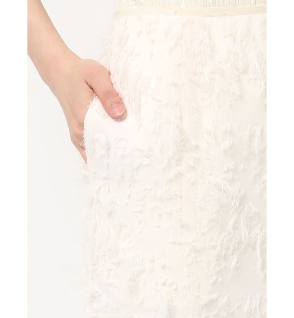 LAGUNAMOON「カットジャガードナロースカート」|スカート|