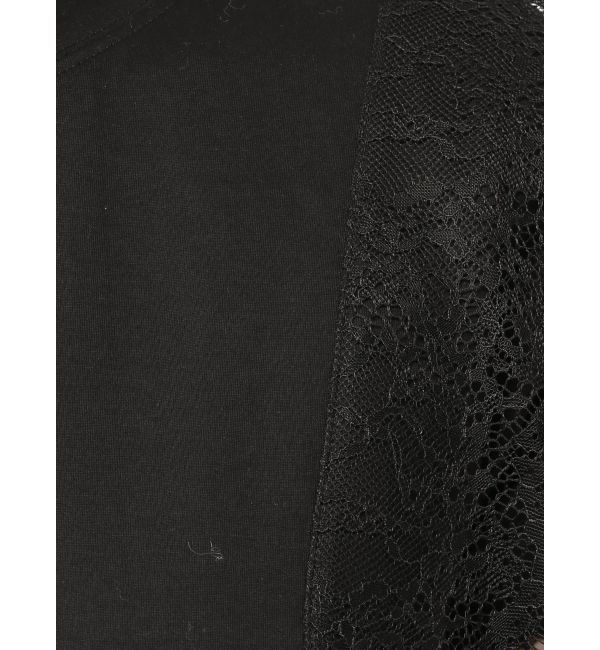 LAGUNAMOON「レースドッキングTシャツ」|Tシャツ・カットソー|