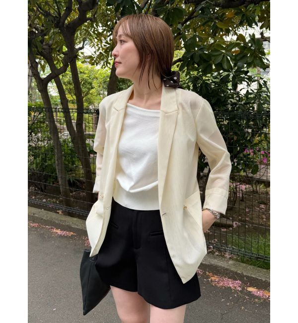 LAGUNAMOON「オフショルリボンドレープニット」|ニット・セーター|