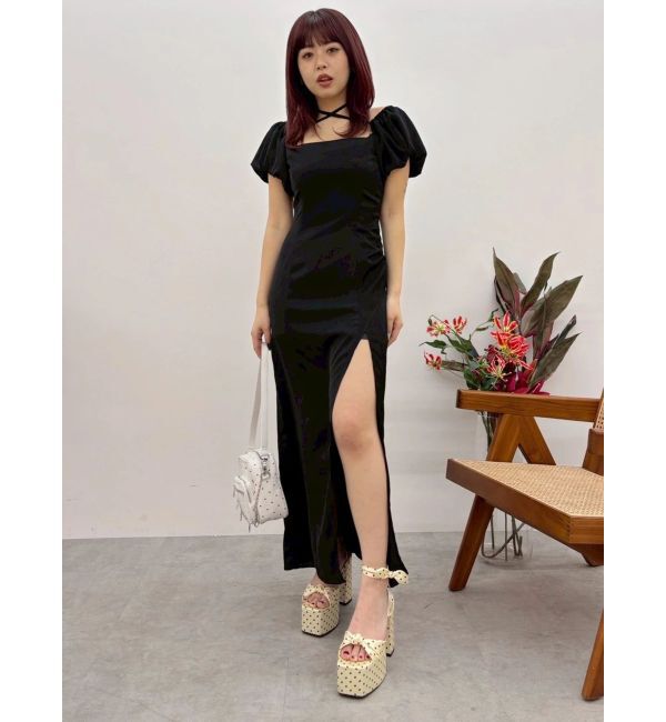 EVRIS「ストラップデザインワンピース」|ワンピース|