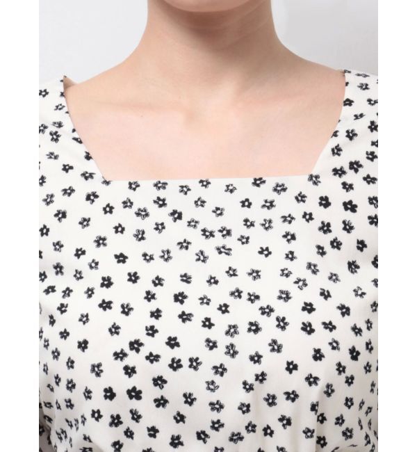 GYDA「BACKリボンスクエアネックブラウス」|シャツ・ブラウス|