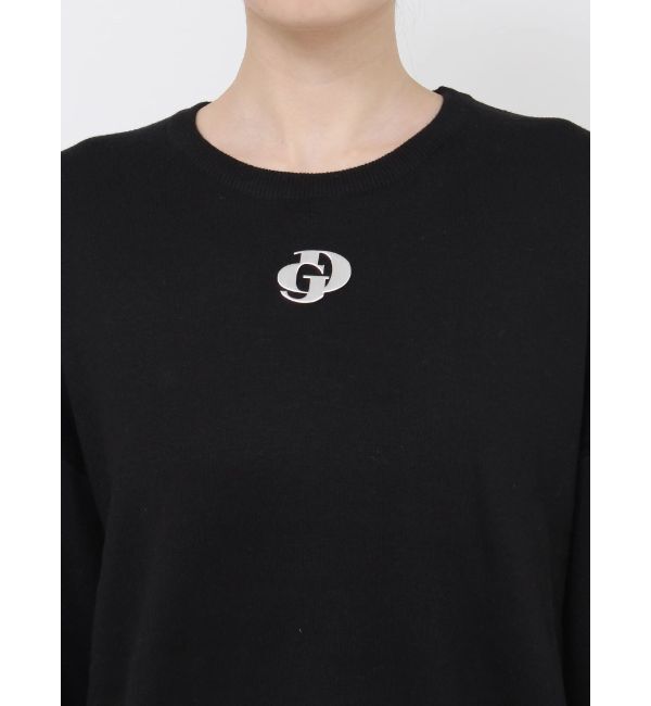 GYDA「GDロゴLOOSEモチーフニットトップス」|ニット・セーター|