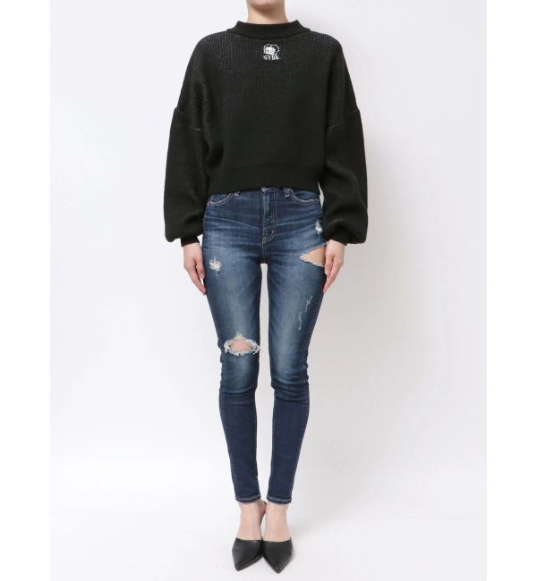 GYDA「BETTY&times;GYDA short ニットトップス」|ニット・セーター|