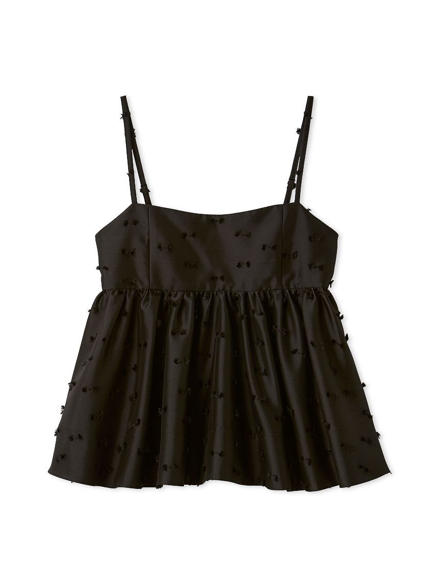 Mila Owen「ジャガードペプラムキャミトップス」|キャミソール|