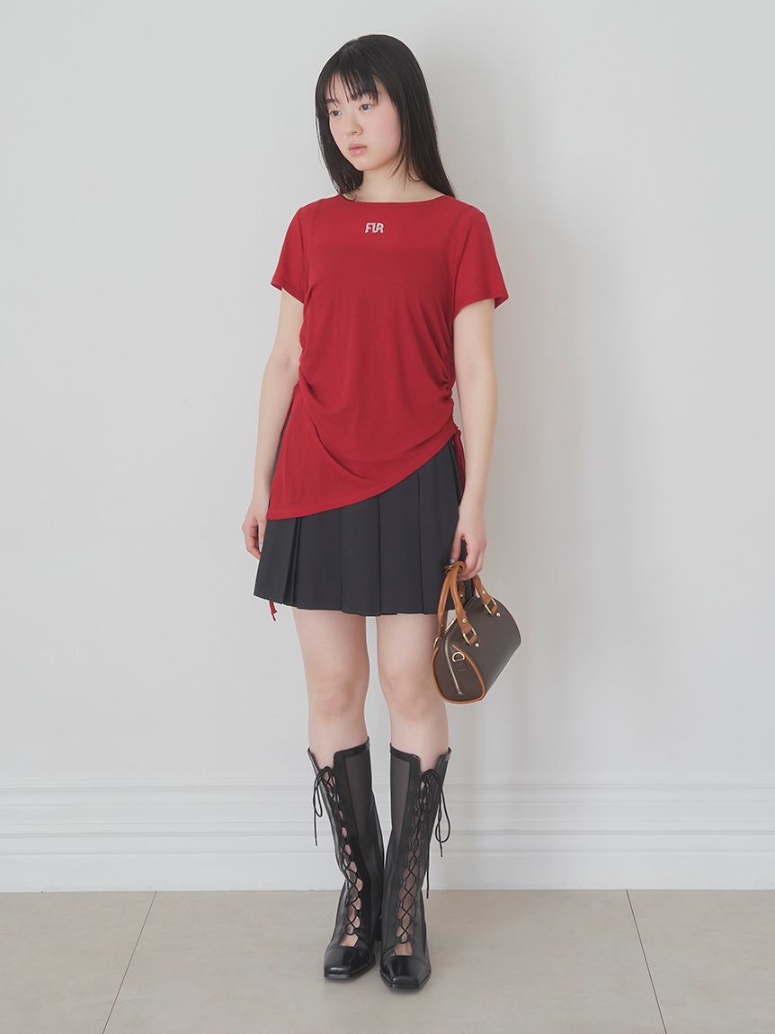 FURFUR「リボンカシメミニボストンバッグ」|ボストンバッグ|