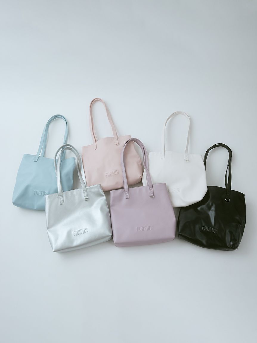 FURFUR「【新色追加】エンボスロゴトートバッグＭ」|トートバッグ|