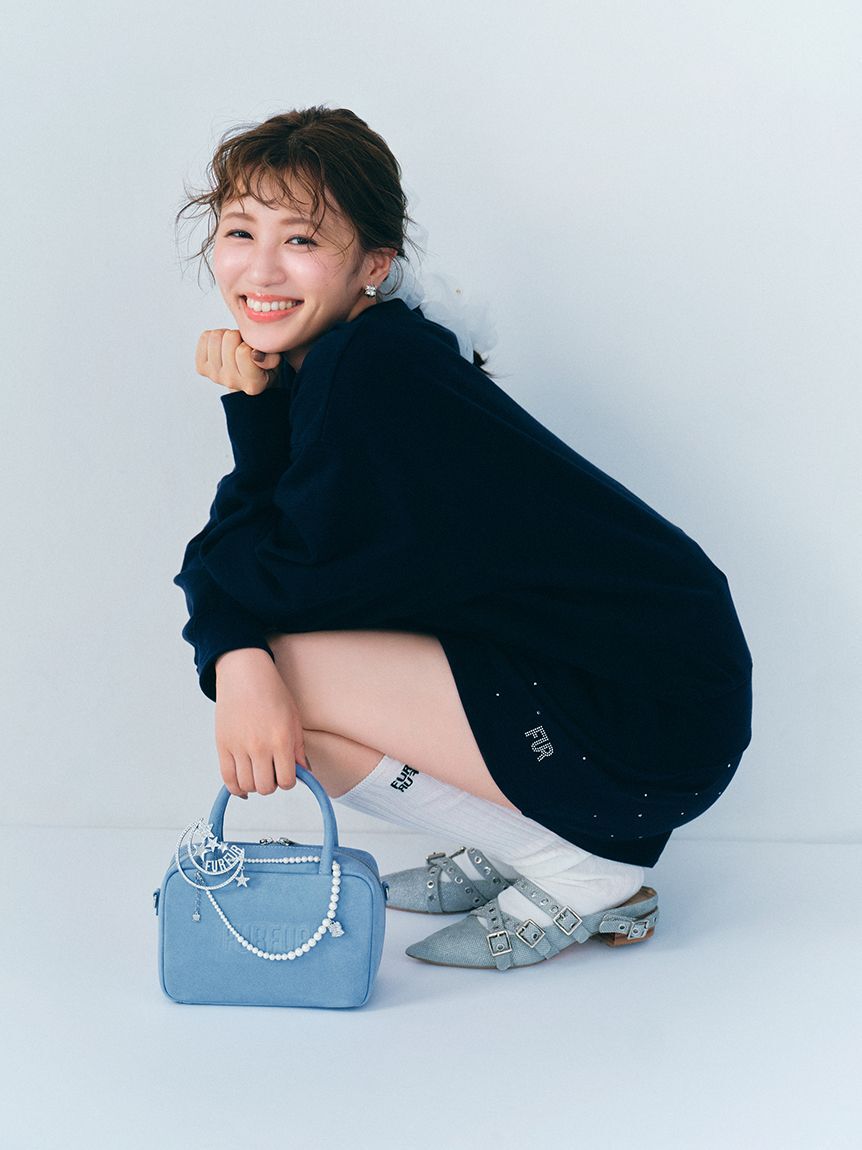 FURFUR「リボンモチーフパールネックレス」|ネックレス|