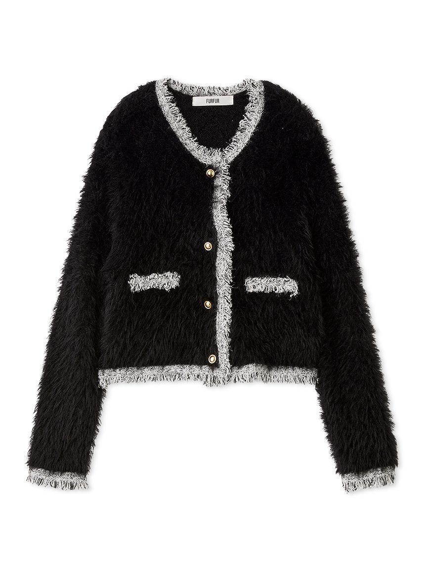 FURFUR「【限定カラー】フェザーツイードカーディガン」|カーディガン|
