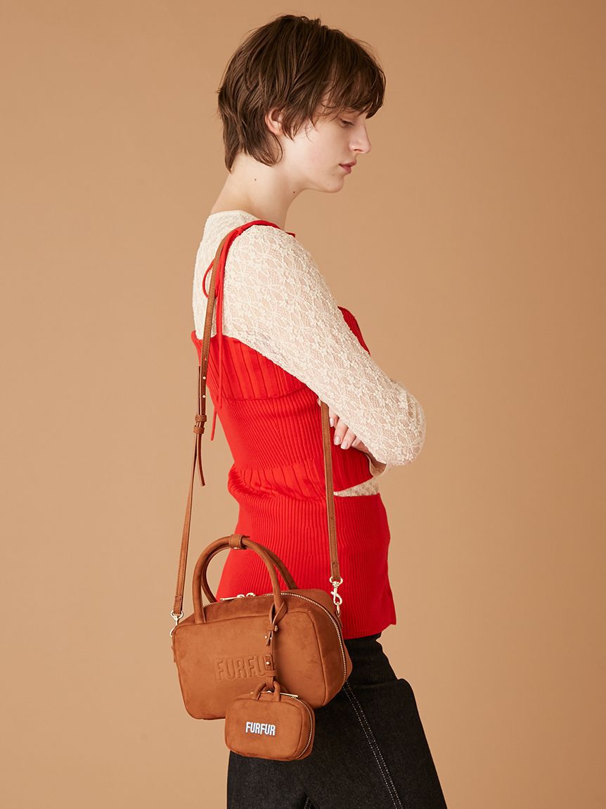 FURFUR「【限定カラー】バリエーションマイクロスクエアボストン」|キーケース|