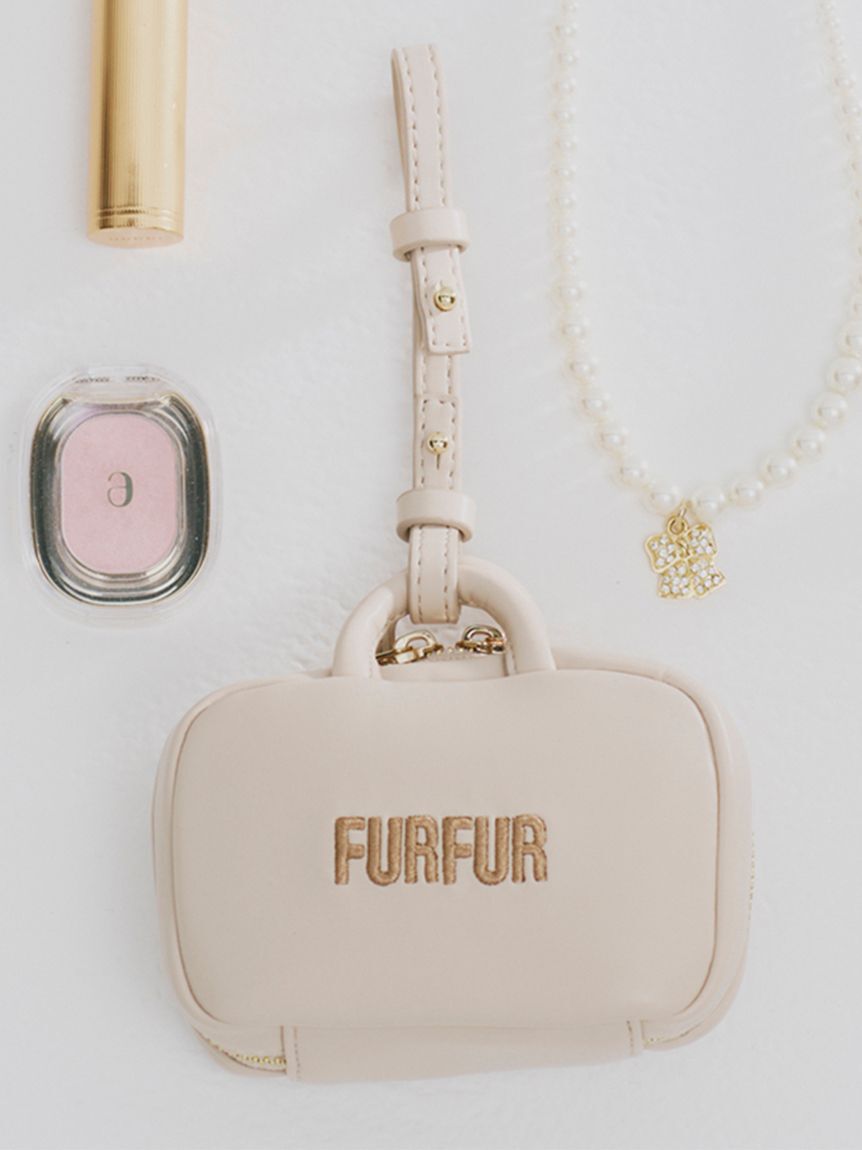 FURFUR「【限定カラー】バリエーションマイクロスクエアボストン」|キーケース|