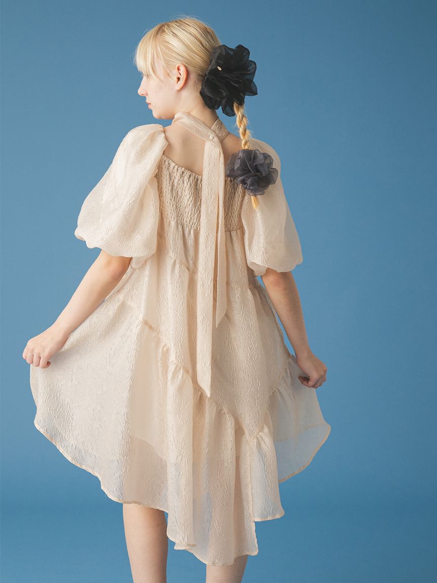 FURFUR「ジャガードAラインワンピース」|ワンピース|