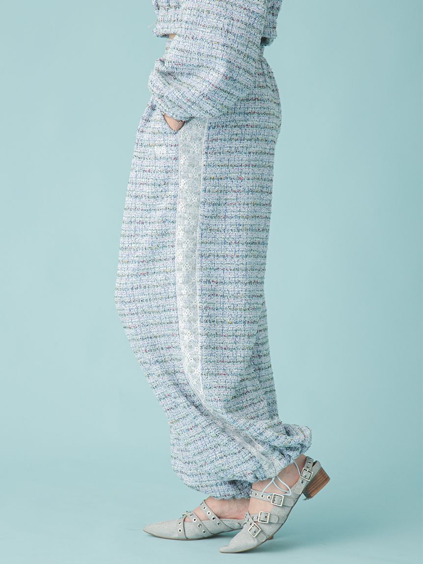 FURFUR「ツイーディトラックパンツ」|チノ|