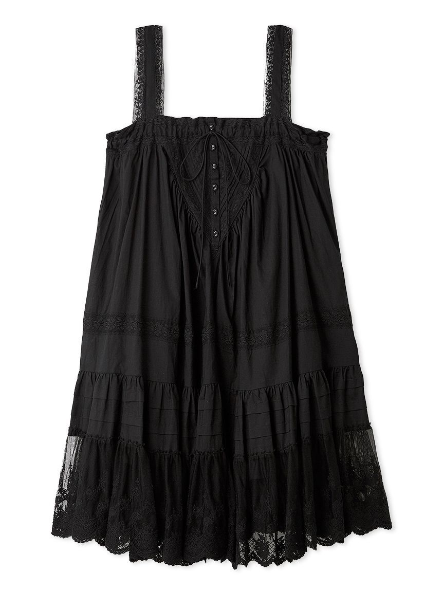 FURFUR「レースデザインチュニックワンピース」|ワンピース|