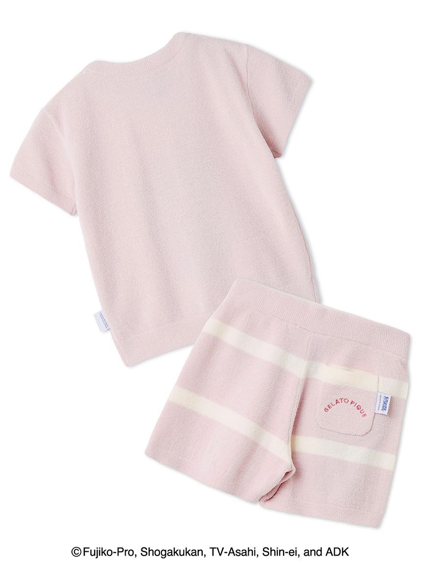 GELATO PIQUE KIDS & BABY「【ドラえもん】【キッズ】ジャガードプルオーバー&ショートパンツセット」|ルームウェア|
