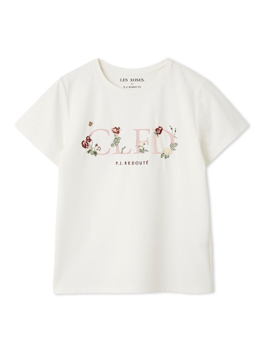 CELFORD「【CELFORD&times;P.J. REDOUTEコラボ】 エンブロイダリーTシャツ」|Tシャツ・カットソー|WHT